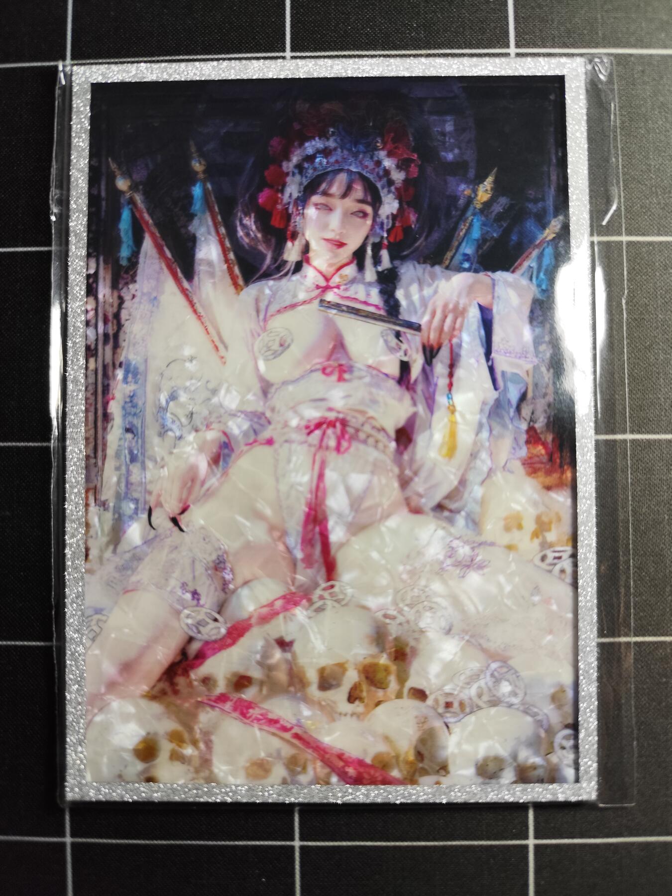 欢迎送拍、零成本上架，释放现金流，合理分配上拍卡品 【色纸】st刷子 白骨夫人 焱卡文化