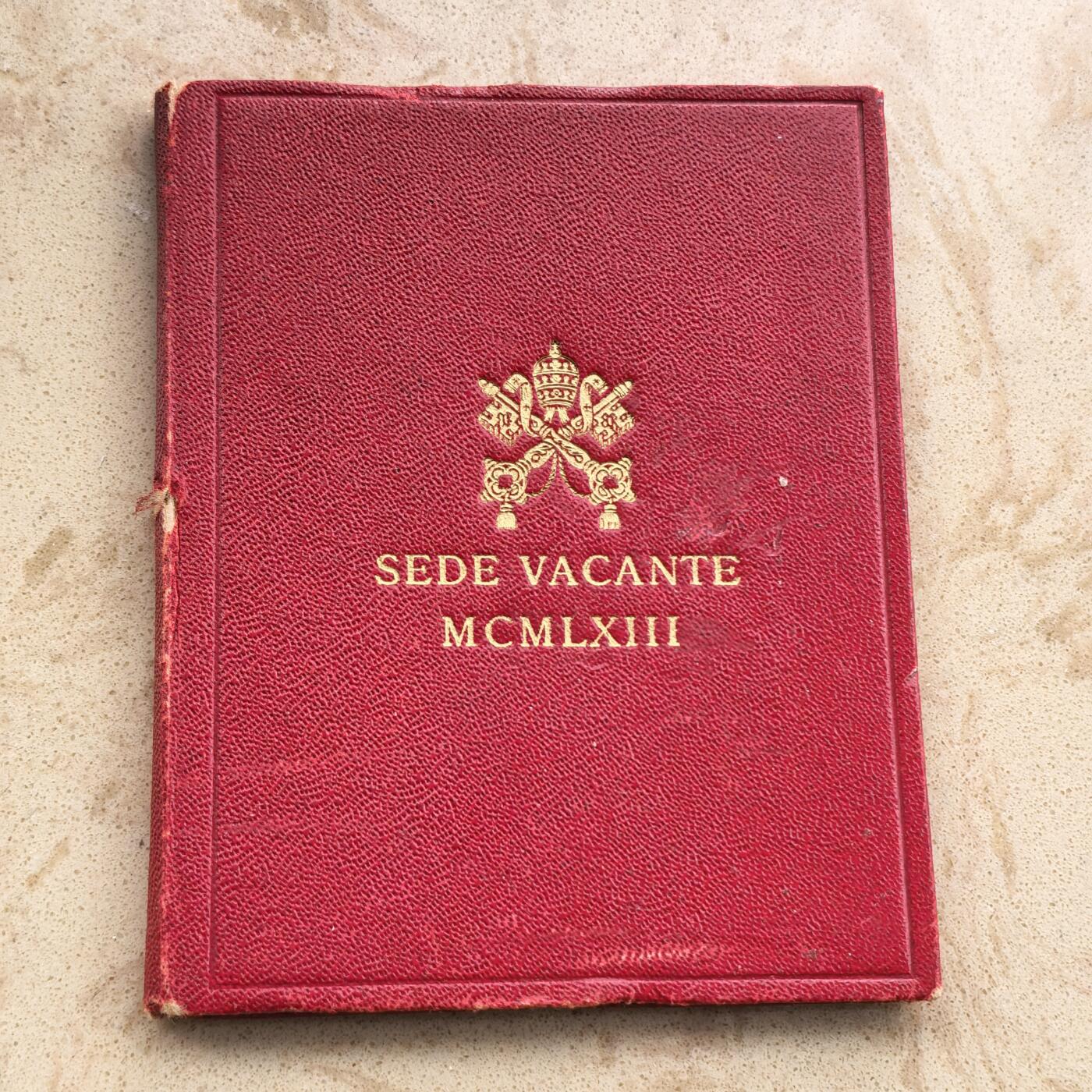 道一币馆币章第一百七十四场 原包装 梵蒂冈1958年缺位500里拉银币