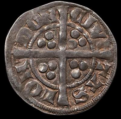 修遠堂世界钱币第111期 - 中世纪英国（约 13 世纪末 - 14 世纪初）爱德华一世 / 二世时期的银便士，1.43g