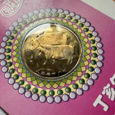 🌹外币初藏🌹🐯2026年第41场   每周二四六晚8️⃣点 世界钱币 2007年猪年生肖纪念章