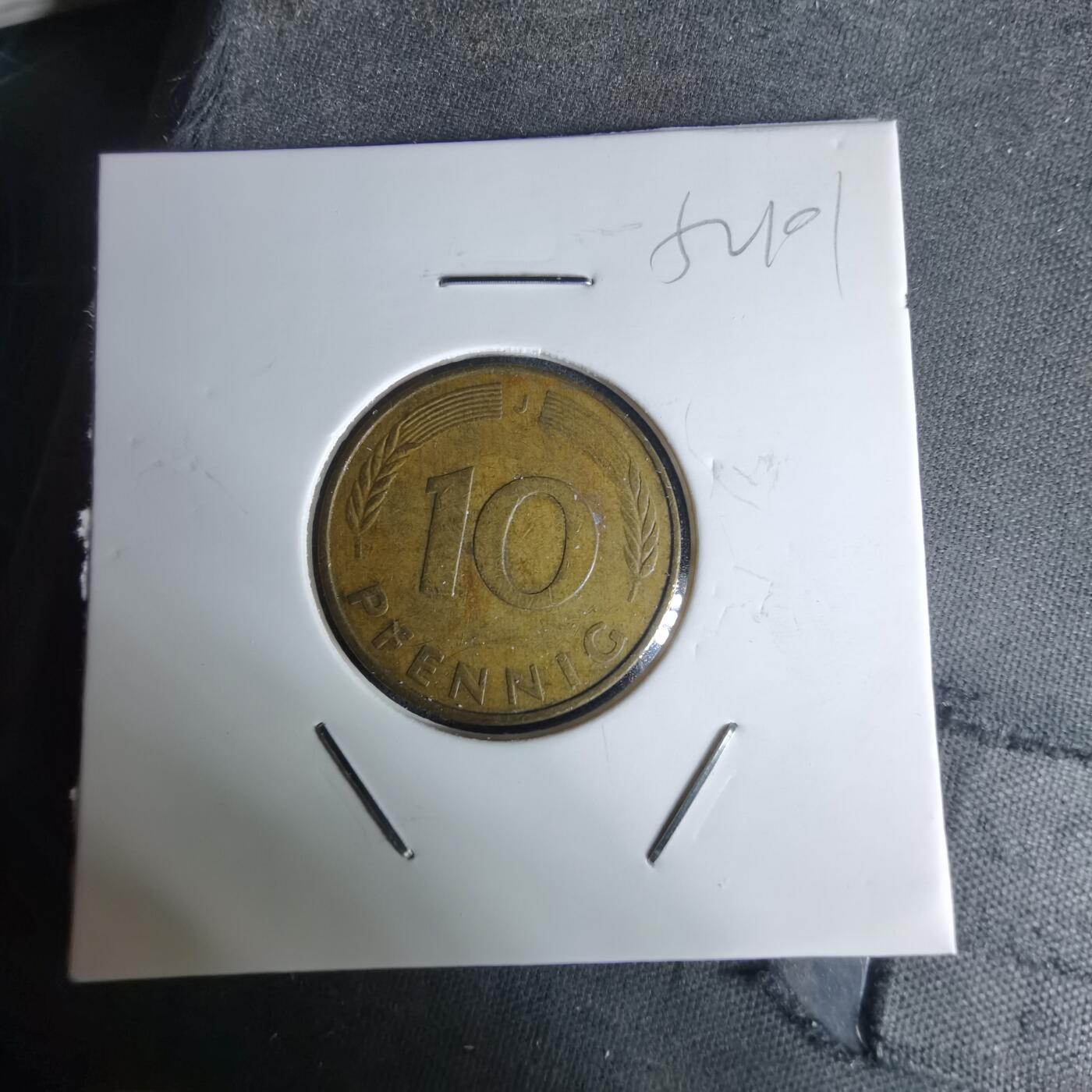 沼泽如烟--第1052场 德国1976年10芬尼