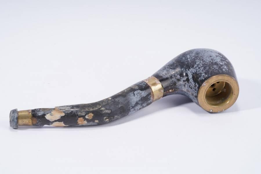 上海都达杂项专场八十一【全场包邮】  老式牛角烟斗63-346