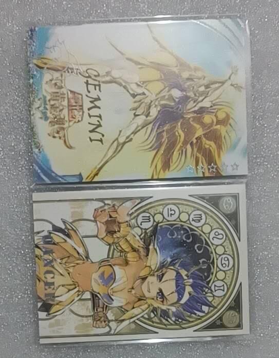 四月十四  小林卡牌 不寄存 圣斗士星矢 两张