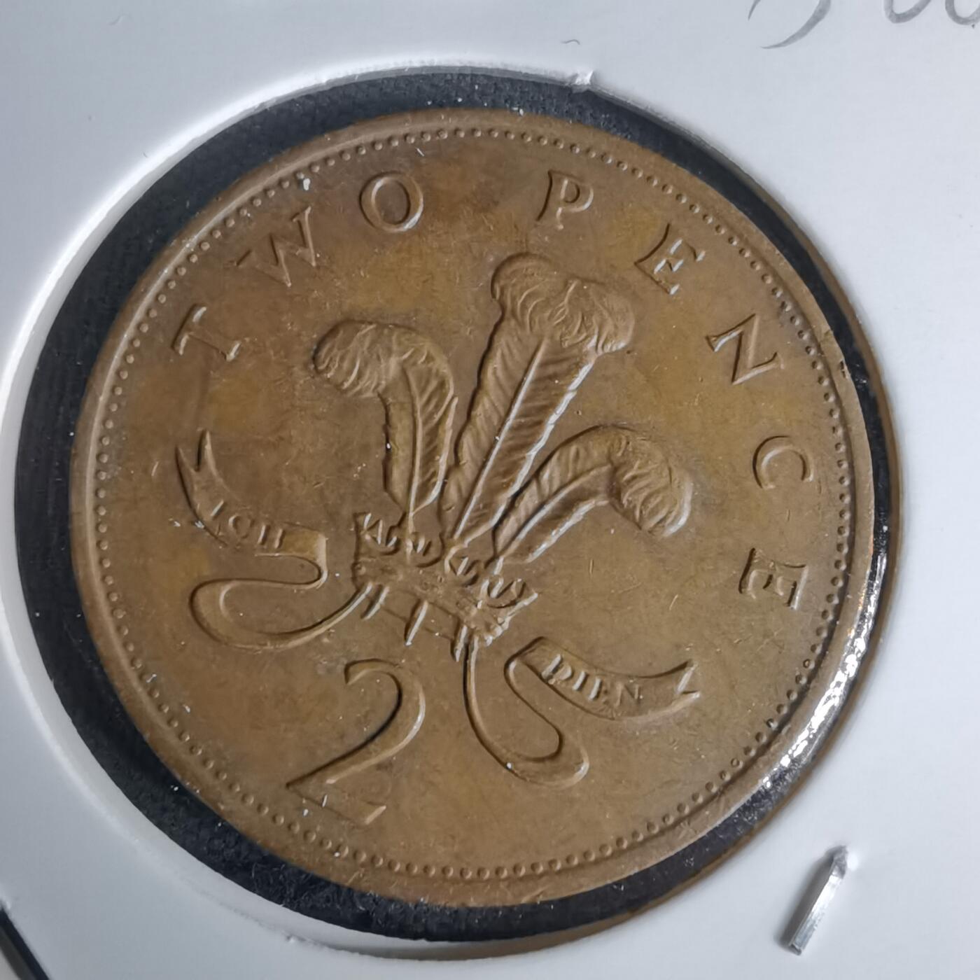 沼泽如烟--第1052场 英国1988年2便士