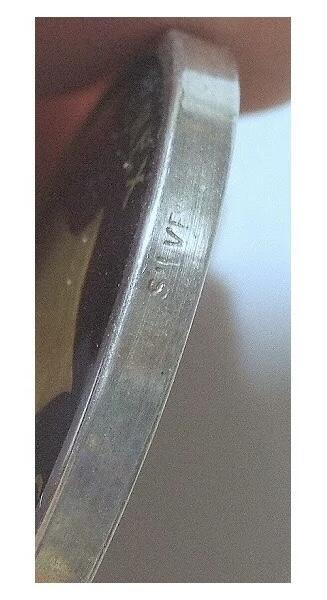 【旋风钱币】4月18日19:00准时开拍 精美欧洲币章、银币银章、第三帝国钱币等 全场包邮！ 【银】纯手工银 英国1916年乔治五世银币 珐琅彩镀金高浮雕精制银币章吊坠 33MM 19克