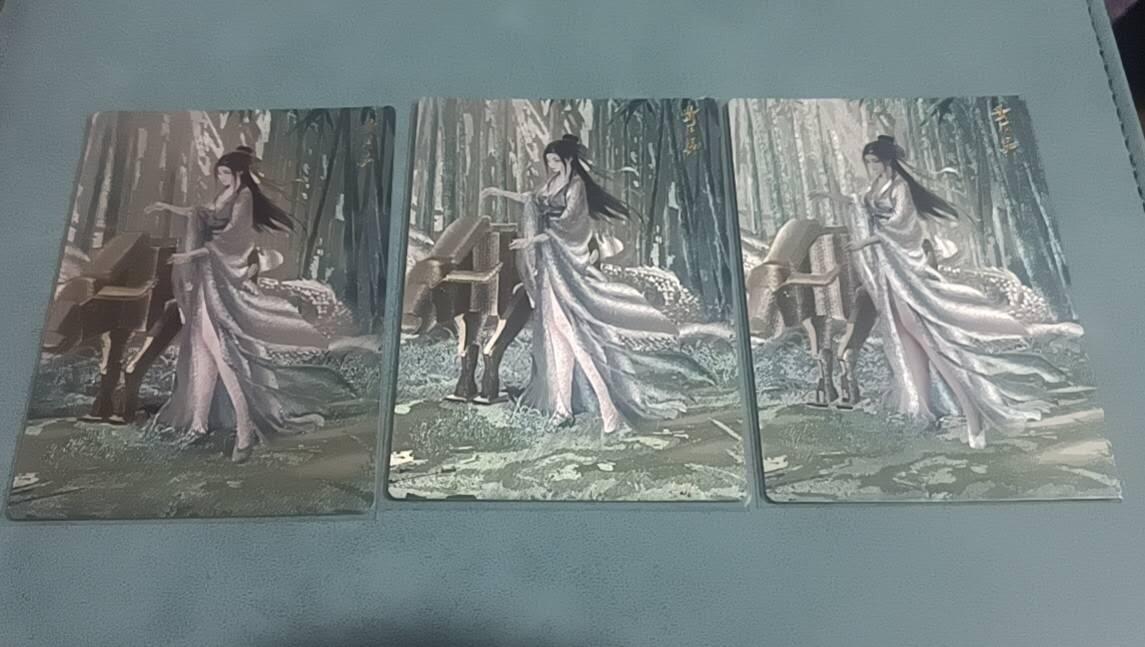 四月十四  小林卡牌 不寄存 轩辕春秋 黄月英一套三工艺