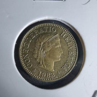 沼泽如烟--第1052场 - 瑞士1983年五分