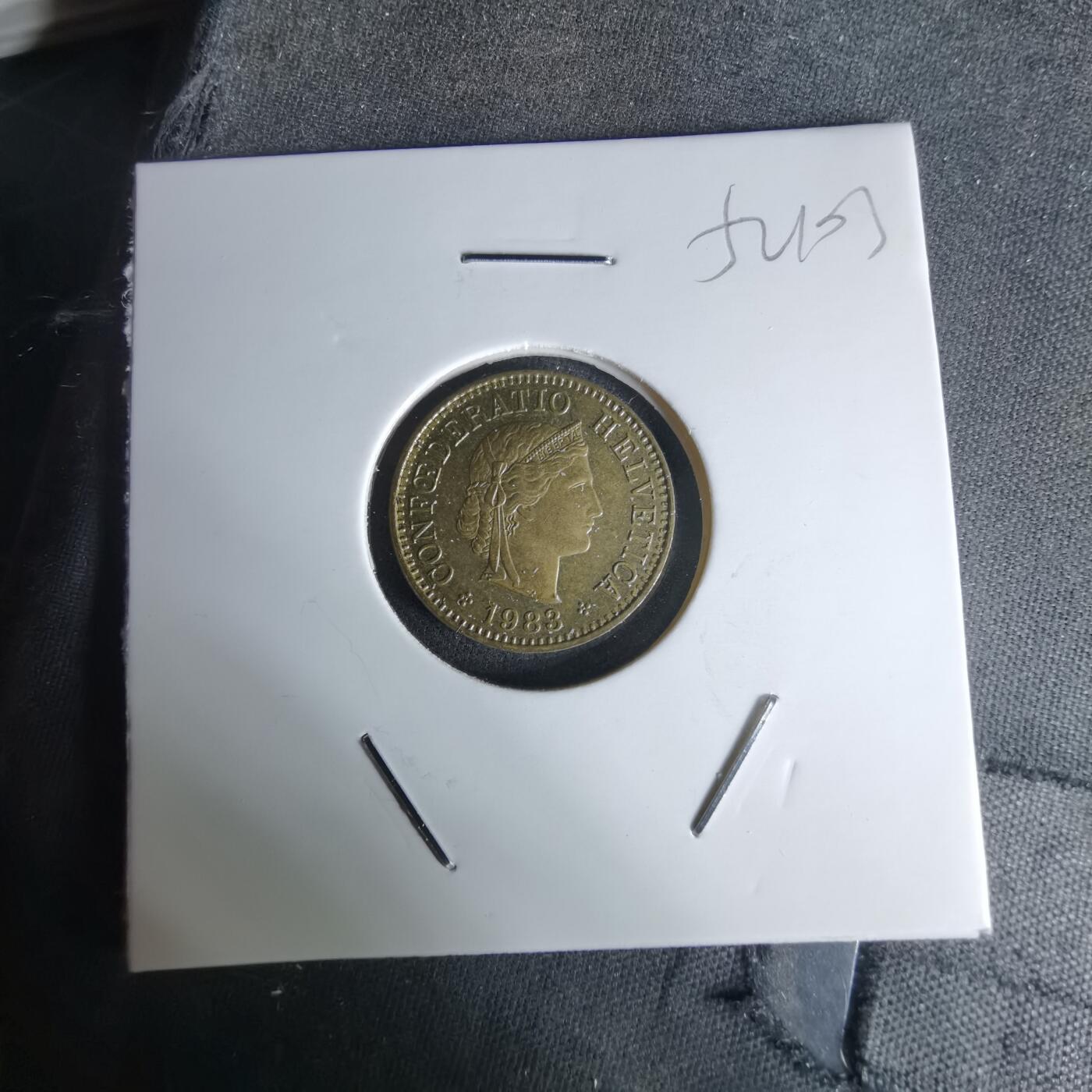 沼泽如烟--第1052场 瑞士1983年五分