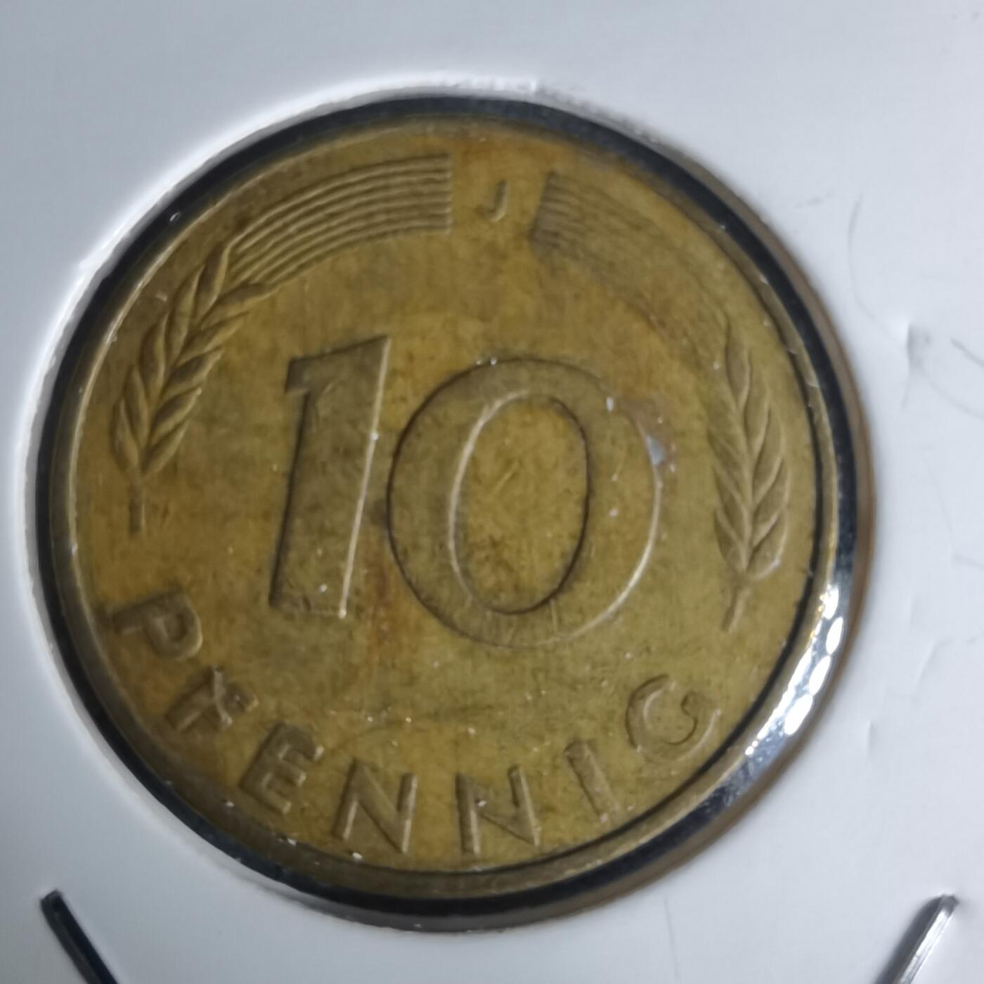 沼泽如烟--第1052场 德国1976年10芬尼