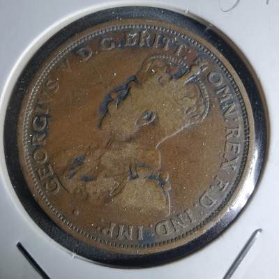 沼泽如烟--第1052场 - 澳大利亚1911年1便士