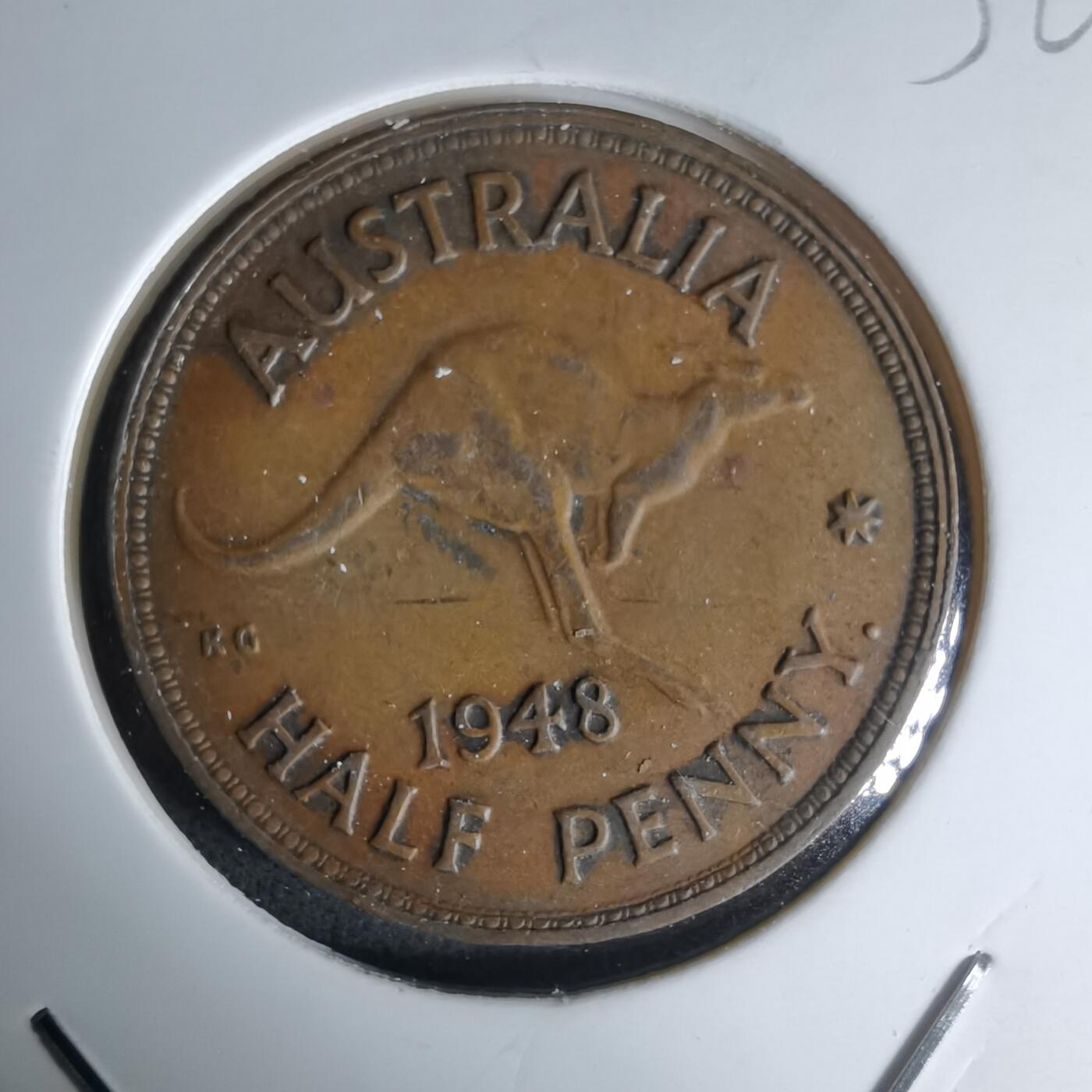 沼泽如烟--第1052场 澳大利亚1948年半便士