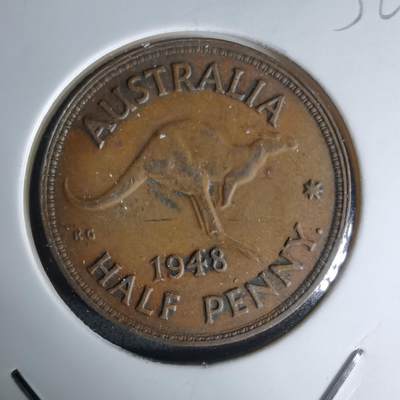 沼泽如烟--第1052场 - 澳大利亚1948年半便士