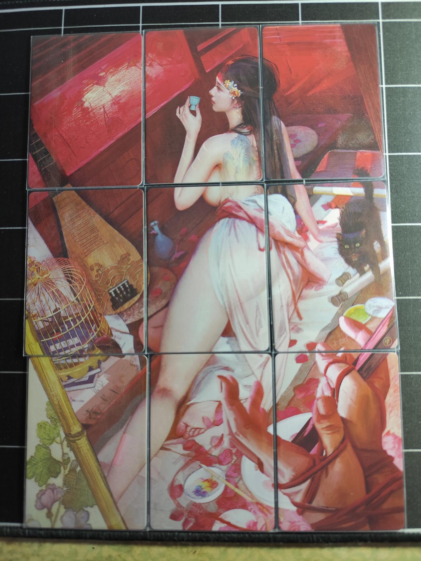 欢迎送拍、零成本上架，释放现金流，合理分配上拍卡品 【普卡九拼】ST刷子 柳如是一套9张  焱卡文化