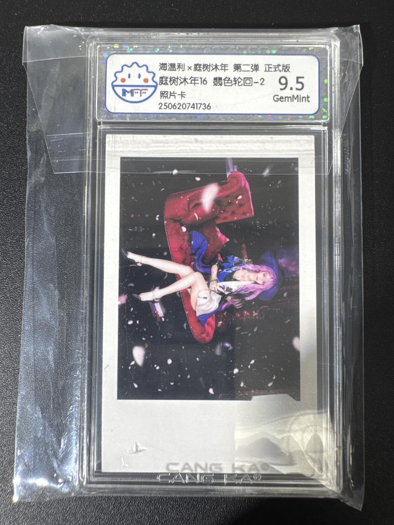 NO.30 好又多金牌大场，每周一站式配齐，方便凑单！（周6晚9点截拍，卖家送拍0抽成！） 茁影文化X 庭树沐年 第二弹 正式版 庭树沐年16 翡色轮回-2 ccg9.5