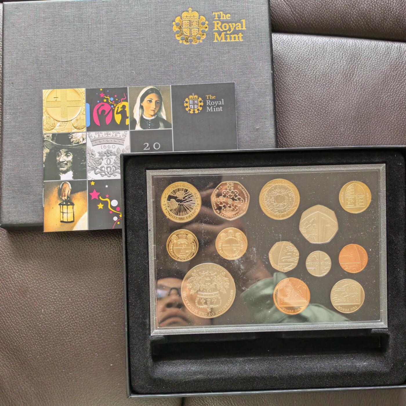 道一币馆币章第一百七十四场 原盒证 英国2010年精制套币全套十二枚