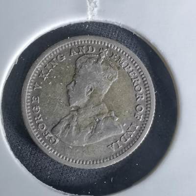 沼泽如烟--第1052场 - 英属海峡1935年五分银币