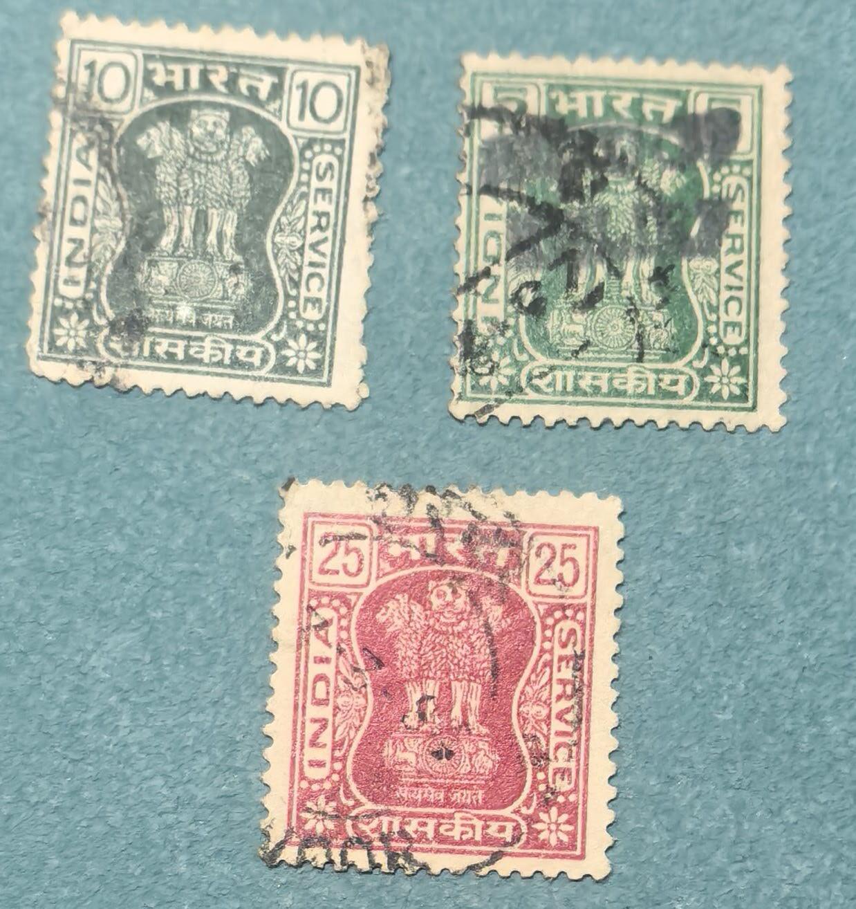 盛世勋华——号角文化勋章邮票专场拍卖第314期 印度邮政1976年 3全 阿育王石柱狮像