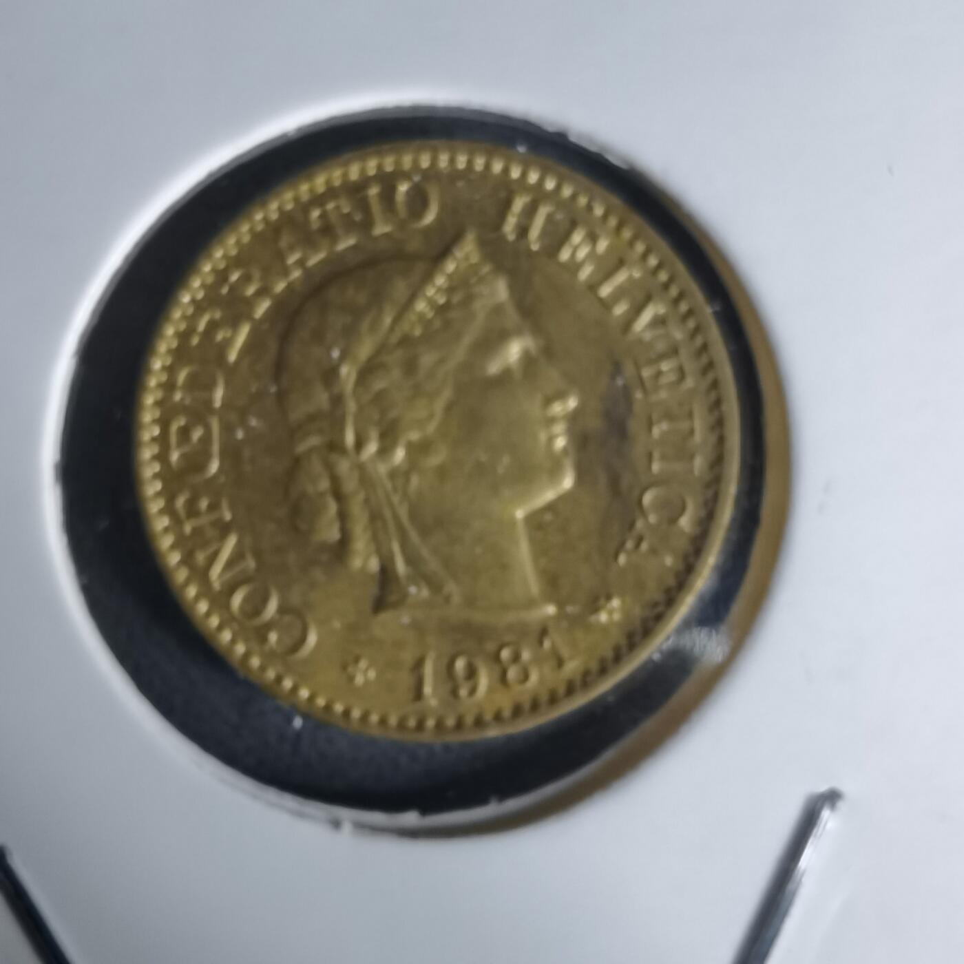 沼泽如烟--第1052场 瑞士1981年五分