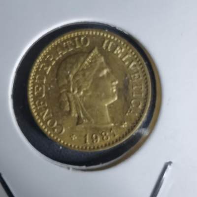 沼泽如烟--第1052场 - 瑞士1981年五分