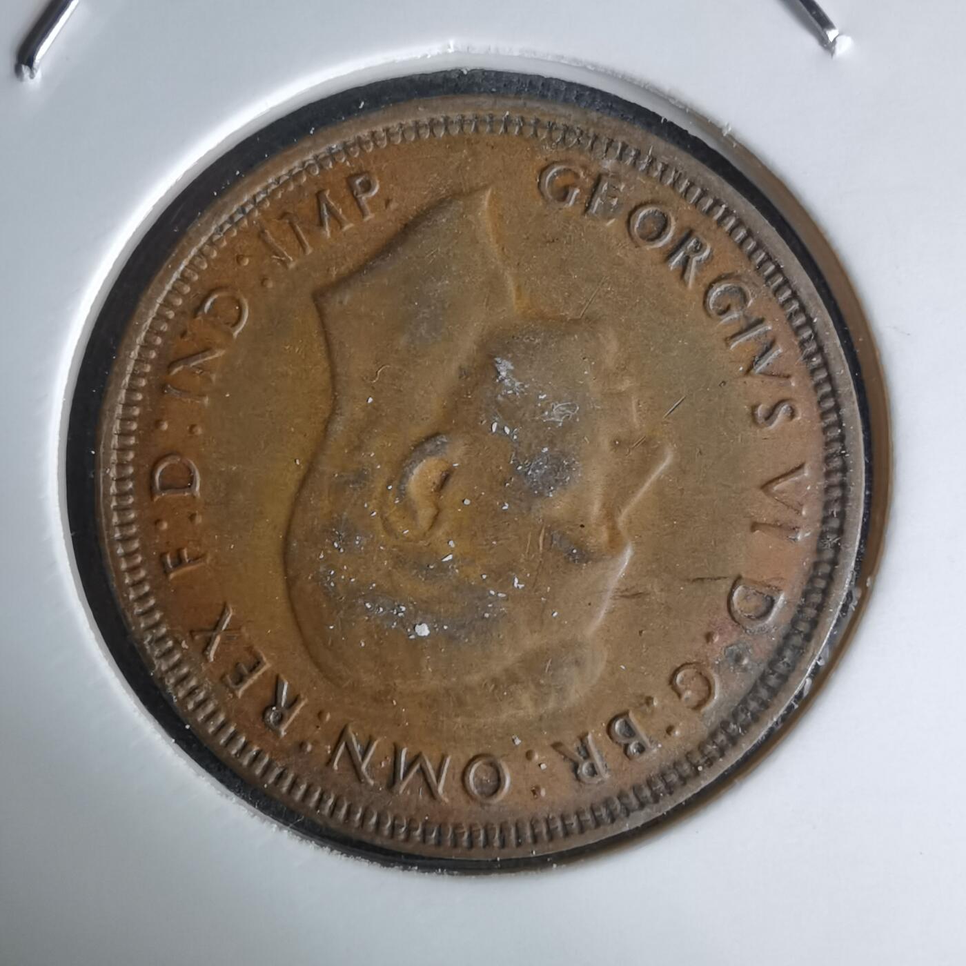 沼泽如烟--第1052场 澳大利亚1948年半便士