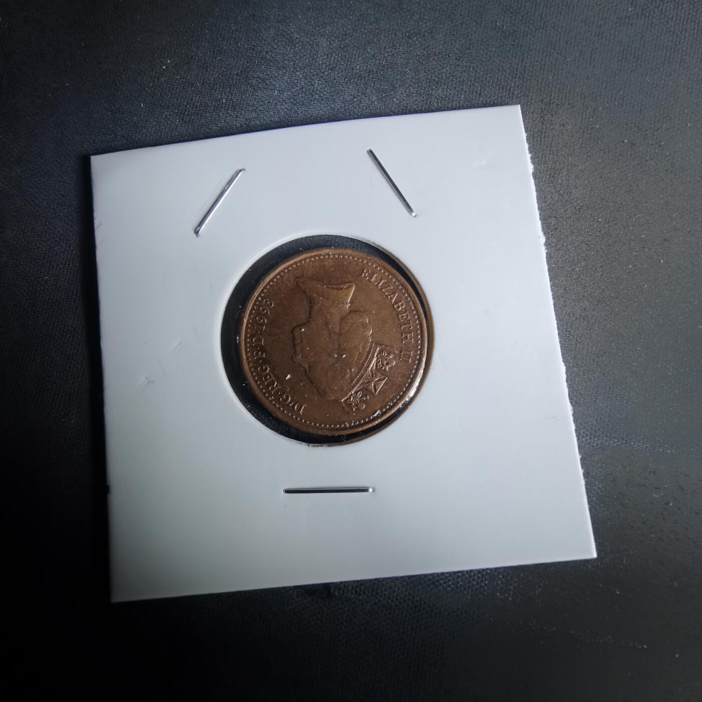 沼泽如烟--第1052场 英国1993年1便士