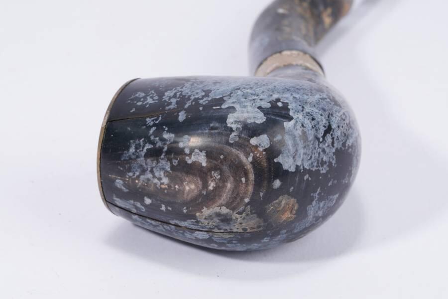 上海都达杂项专场八十一【全场包邮】  老式牛角烟斗63-346