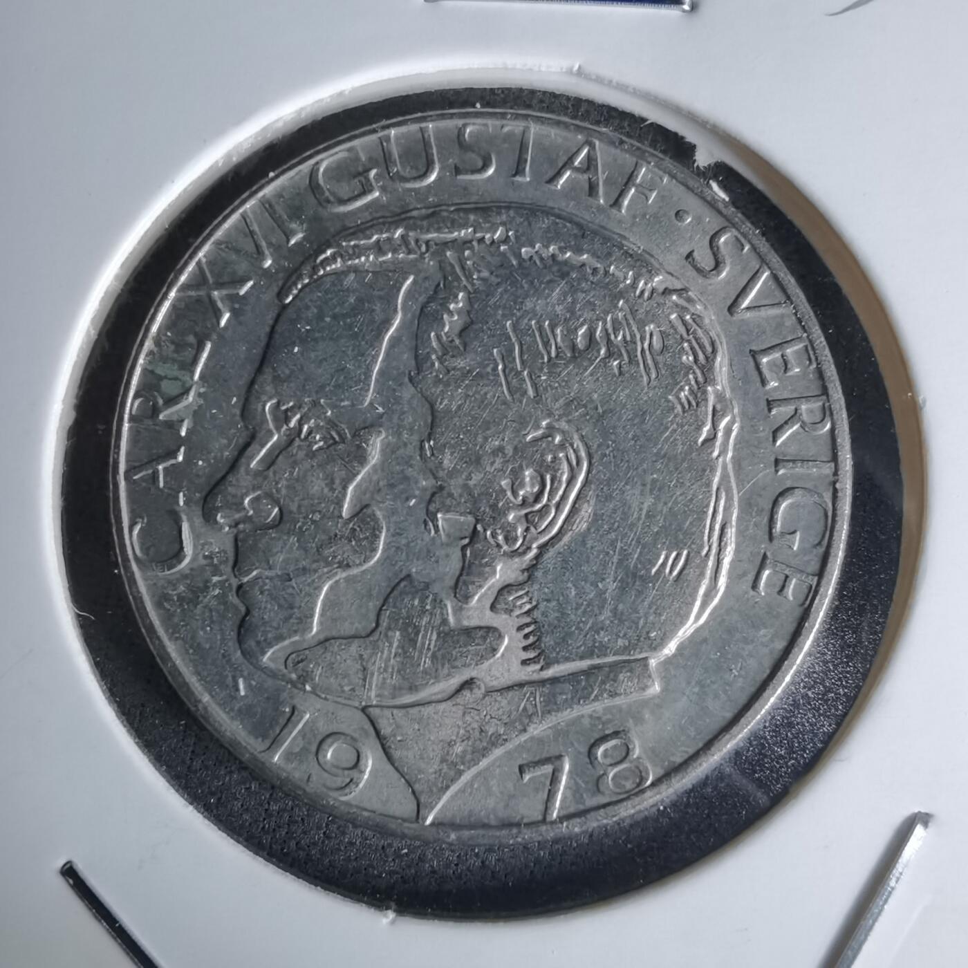 沼泽如烟--第1052场 瑞典1978年1克朗