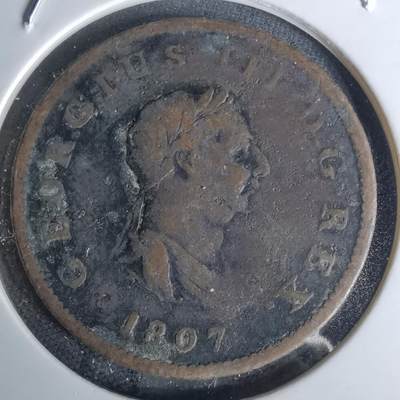 沼泽如烟--第1052场 - 英国老铜币