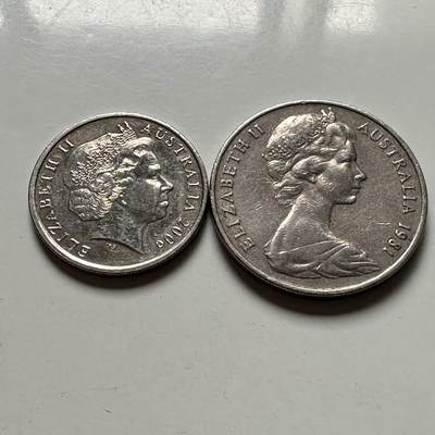 🌹外币初藏🌹🐯2026年第41场   每周二四六晚8️⃣点 世界钱币 澳大利亚两枚