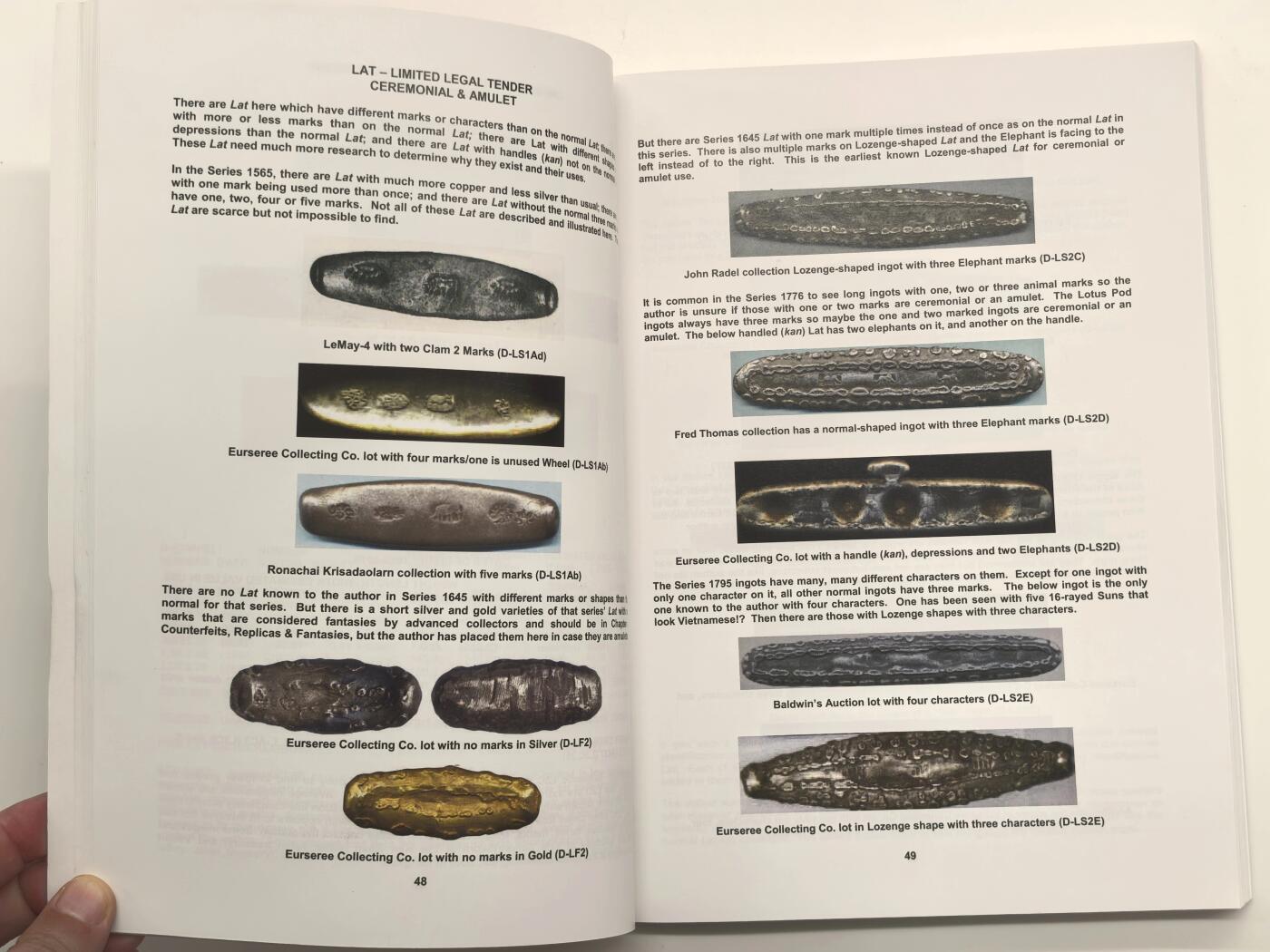 博洋堂世界钱币拍卖第168期（全场包邮） 美国著名钱币学家霍华德.丹尼尔编著老挝王国钱币工具书，少见