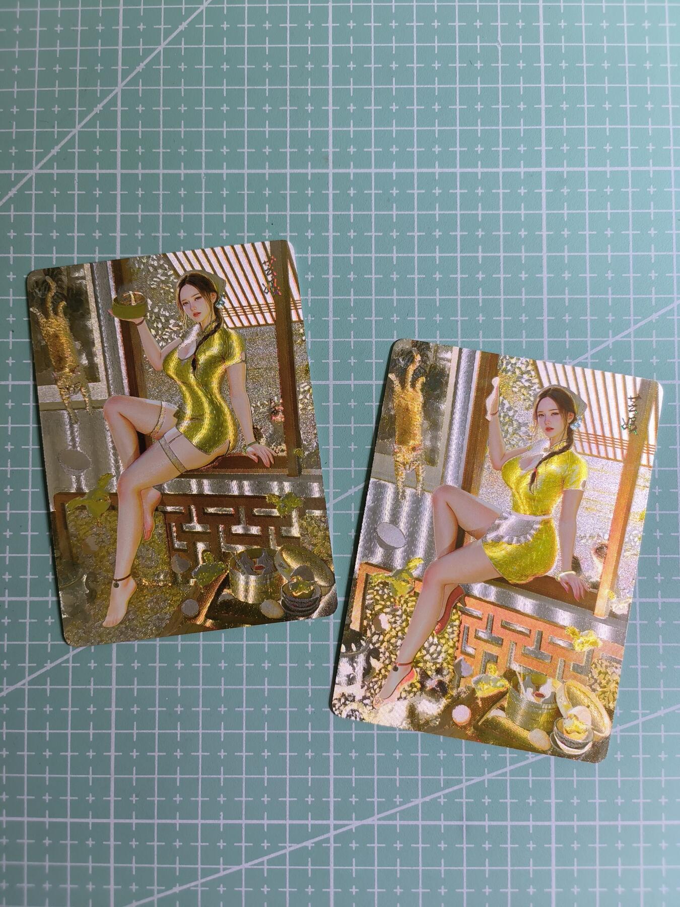 C先生卡牌 第27期 持续收拍品中…零手续费代拍 【折光】焱卡文化×刷子《人间传》芸娘 双服饰