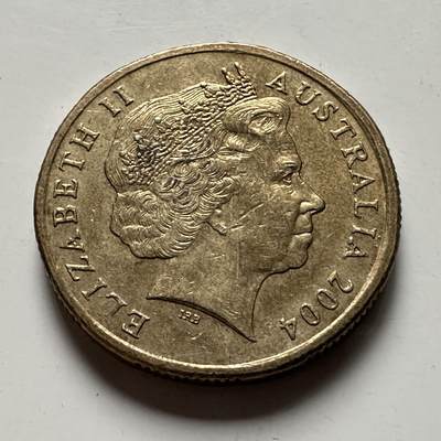 🌹外币初藏🌹🐯2026年第41场   每周二四六晚8️⃣点 世界钱币 澳大利亚 2004年  尤里卡栅栏事件150周年1澳元纪念币