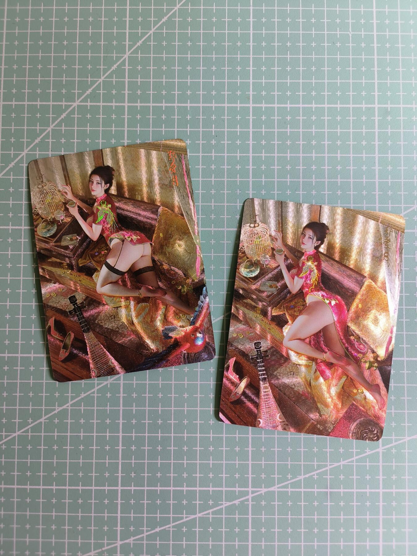 C先生卡牌 第27期 持续收拍品中…零手续费代拍 【幻彩折光】焱卡文化×刷子《人间传》郑爱月 双服饰