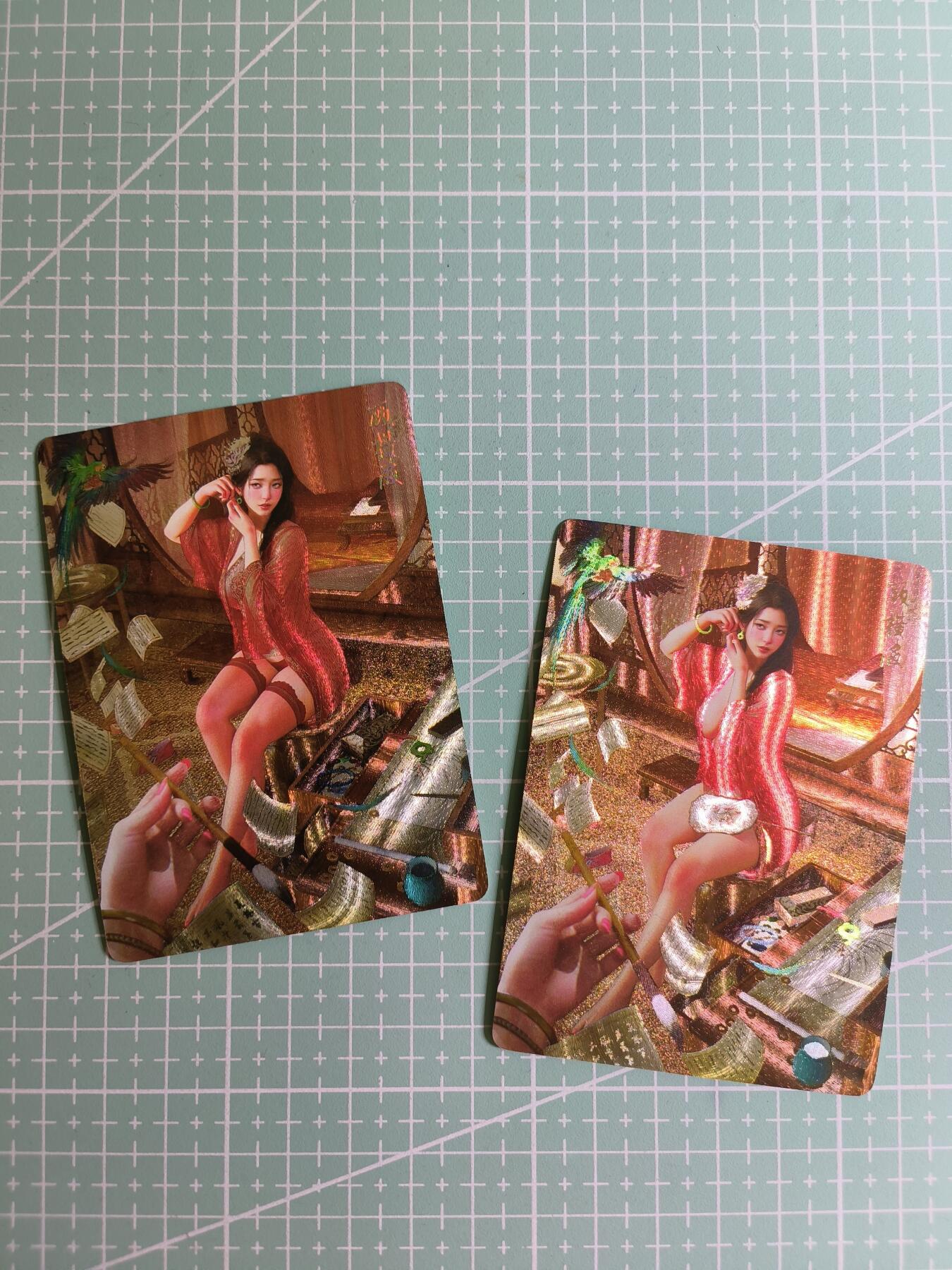 C先生卡牌 第27期 持续收拍品中…零手续费代拍 【折光】焱卡文化×刷子《人间传》顾横波 双服饰