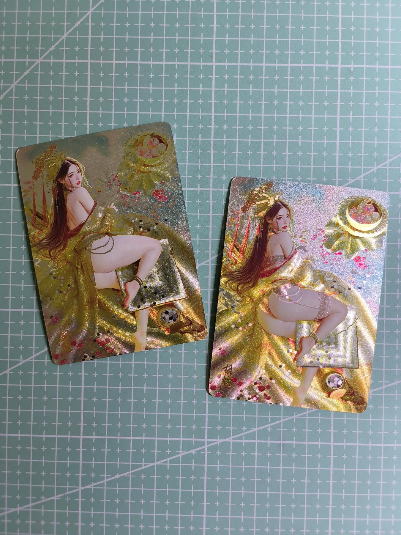 C先生卡牌 第27期 持续收拍品中…零手续费代拍 【幻彩折光】焱卡文化×刷子《人间传》胡奿 双服饰