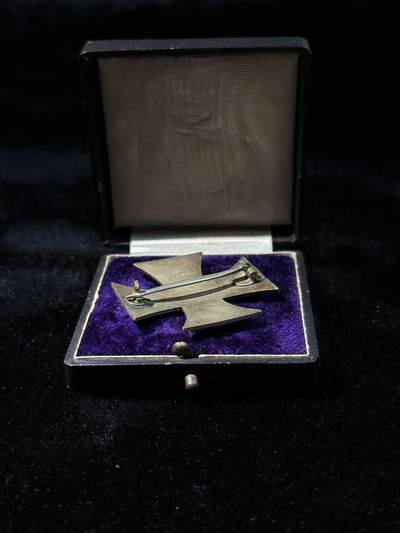 戎马世界章牌大赏第115期 德国一战一级铁十字勋章，拱版，带盒