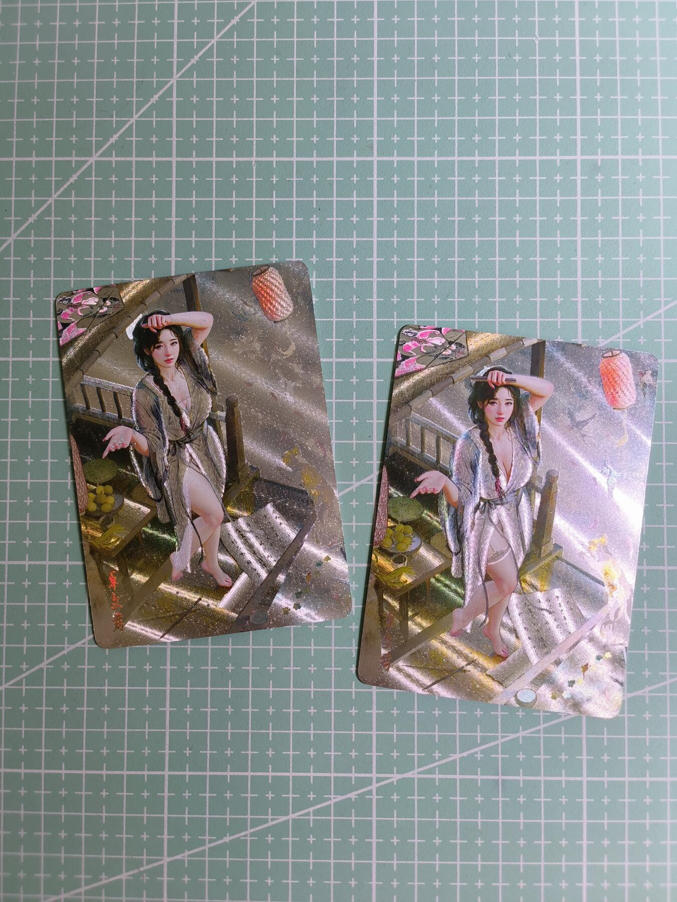 C先生卡牌 第27期 持续收拍品中…零手续费代拍 【折光】焱卡文化×刷子《人间传》卓文君 双服饰