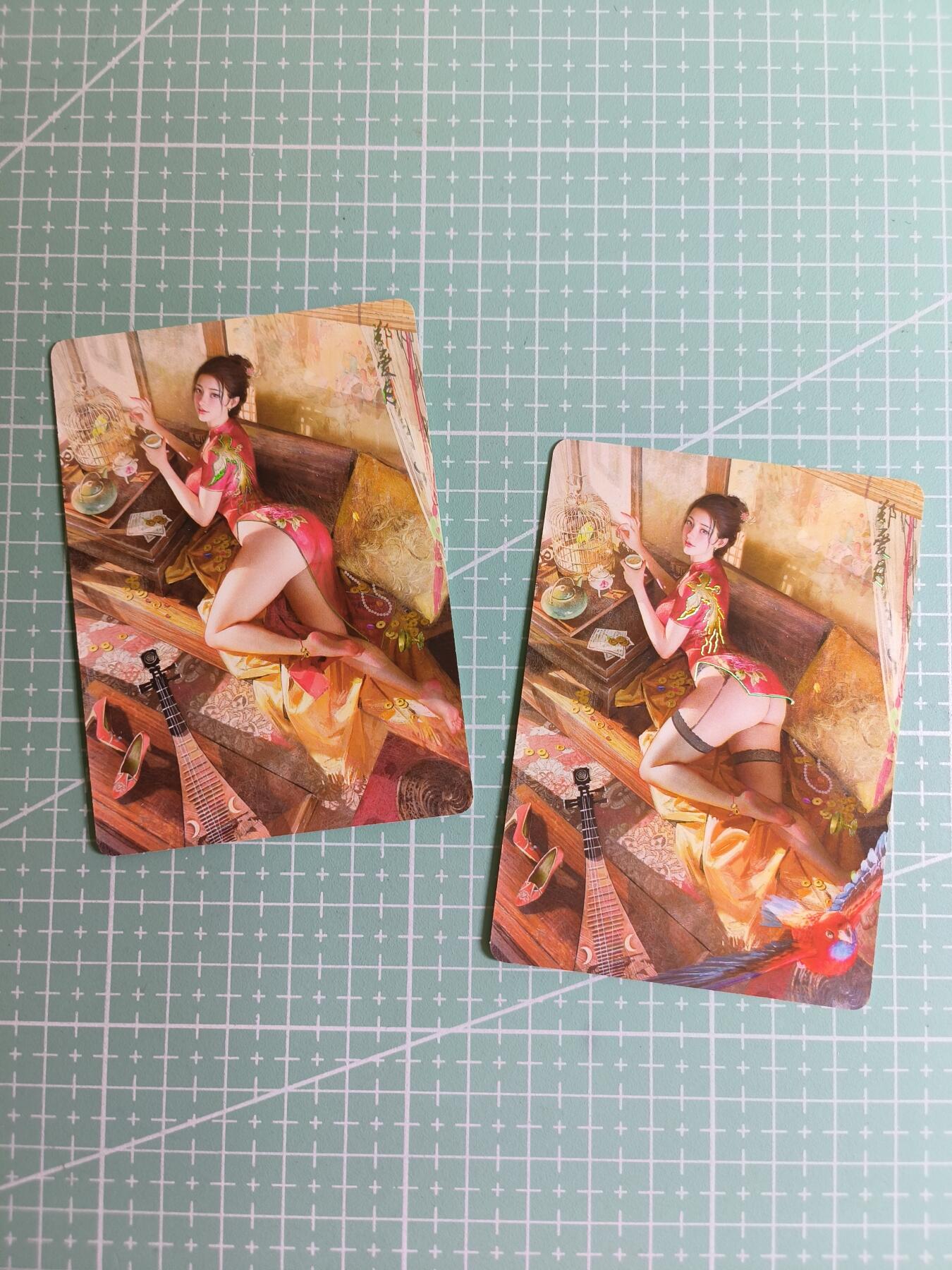 C先生卡牌 第27期 持续收拍品中…零手续费代拍 【幻彩普卡】焱卡文化×刷子《人间传》郑爱月 双服饰