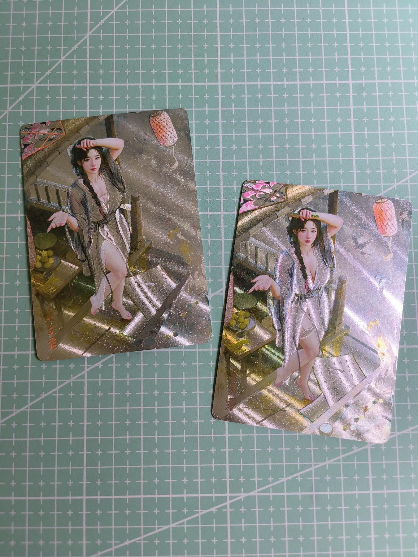 C先生卡牌 第27期 持续收拍品中…零手续费代拍 【幻彩折光】焱卡文化×刷子《人间传》卓文君 双服饰