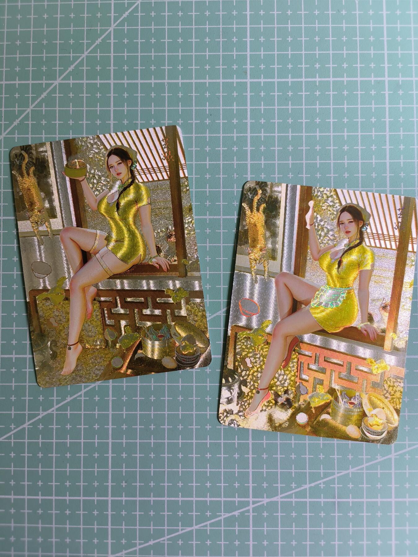 C先生卡牌 第27期 持续收拍品中…零手续费代拍 【幻彩折光】焱卡文化×刷子《人间传》芸娘 双服饰