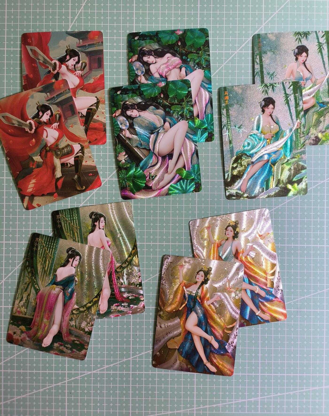 C先生卡牌 第27期 持续收拍品中…零手续费代拍 【浮雕折光】焱卡文化×灰与《十大系列·下》5人物 双服饰 共10张