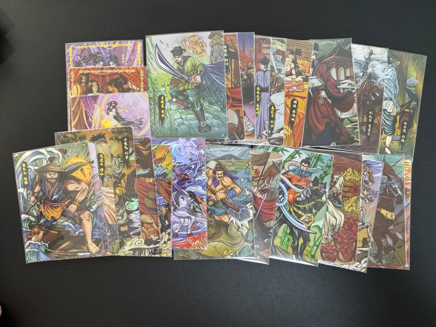 NO.30 好又多金牌大场，每周一站式配齐，方便凑单！（周6晚9点截拍，卖家送拍0抽成！） 【套卡】大福福 義水浒 第一弹+第二弹 24张+2特藏+24张半身 彩闪