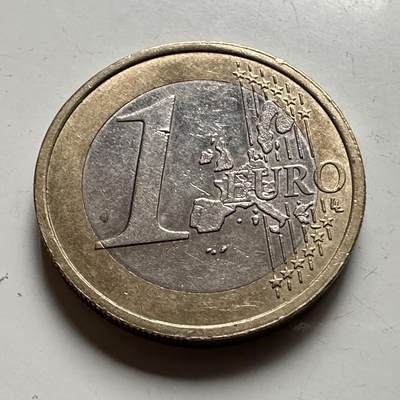 🌹外币初藏🌹🐯2026年第41场   每周二四六晚8️⃣点 世界钱币 法国1999年1欧元 b