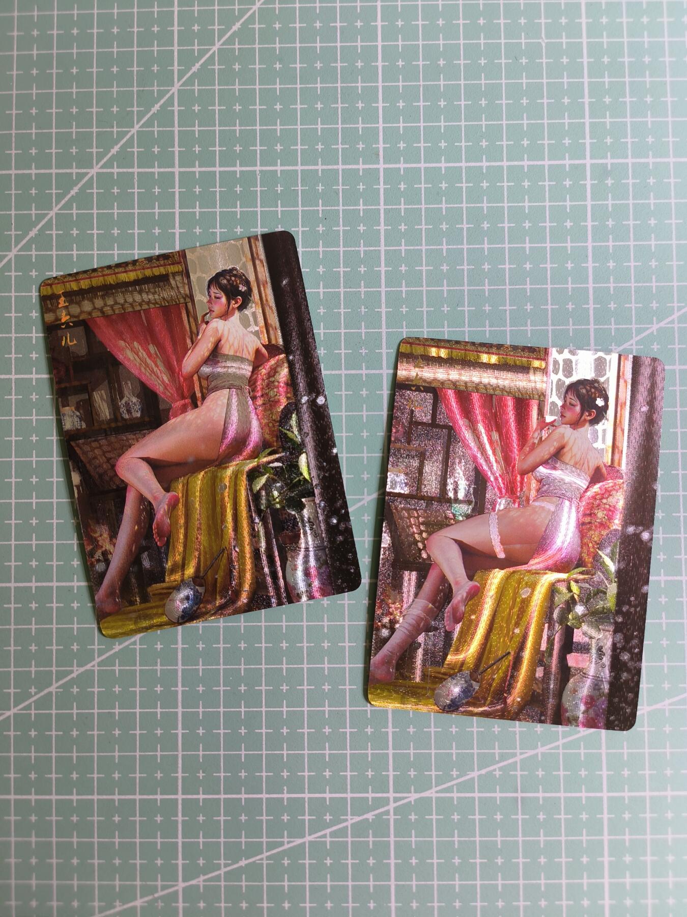 C先生卡牌 第27期 持续收拍品中…零手续费代拍 【折光】焱卡文化×刷子《人间传》王六儿 双服饰