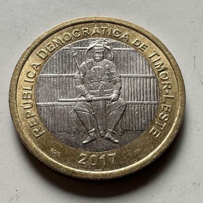 🌹外币初藏🌹🐯2026年第41场   每周二四六晚8️⃣点 世界钱币 东帝汶2017年100分