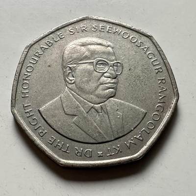 🌹外币初藏🌹🐯2026年第41场   每周二四六晚8️⃣点 世界钱币 毛里求斯2000年10卢比