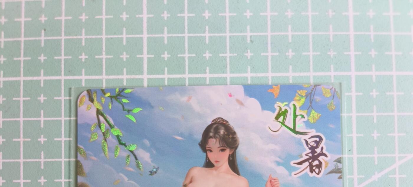 C先生卡牌 第27期 持续收拍品中…零手续费代拍 【彩闪】墨卡《二十四节气》处暑  特藏卡