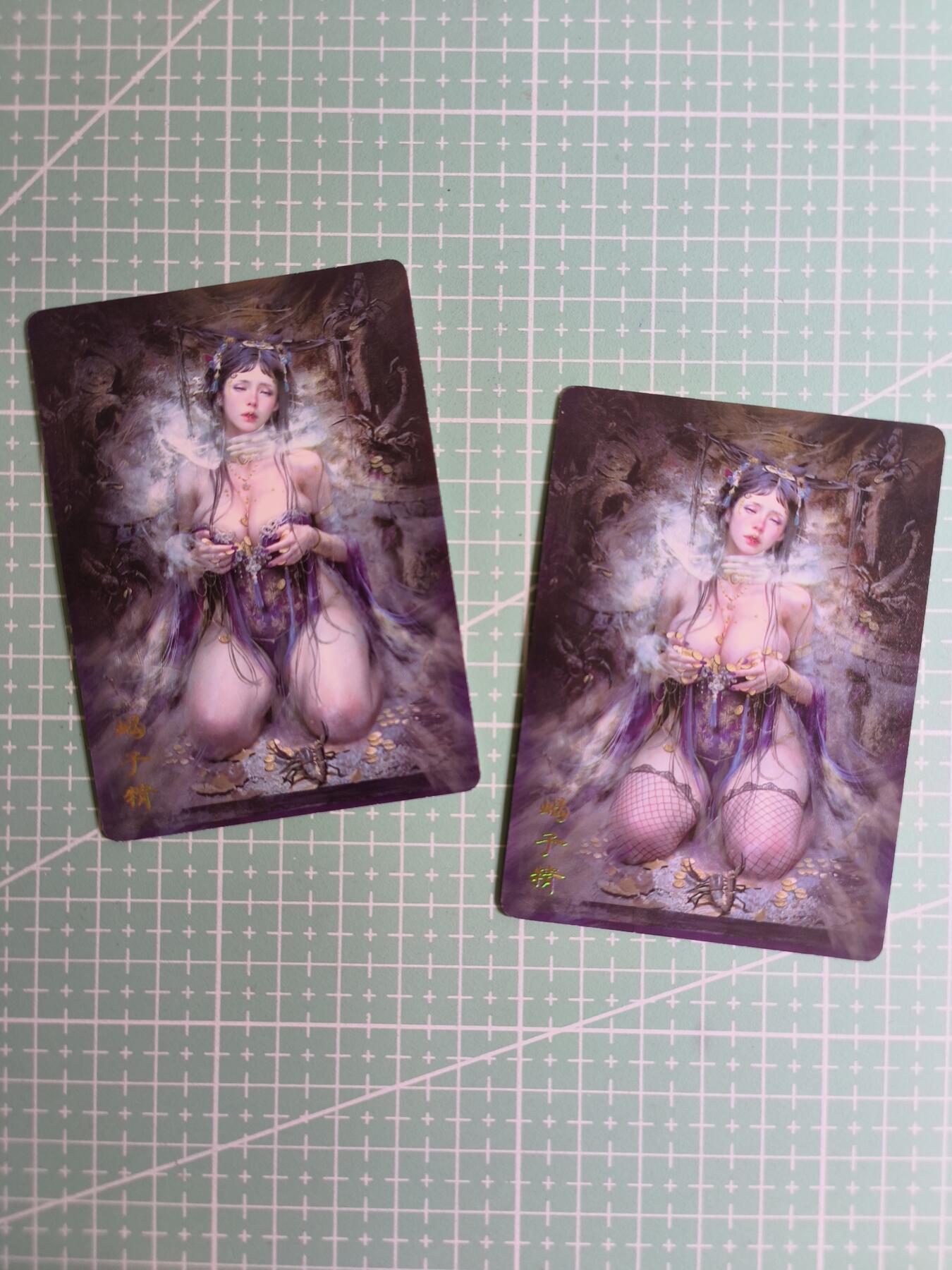 C先生卡牌 第27期 持续收拍品中…零手续费代拍 【普卡】焱卡文化×刷子《妖姬传》蝎子精 双服饰