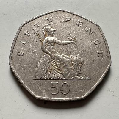 🌹外币初藏🌹🐯2026年第41场   每周二四六晚8️⃣点 世界钱币 英国2002年50便士