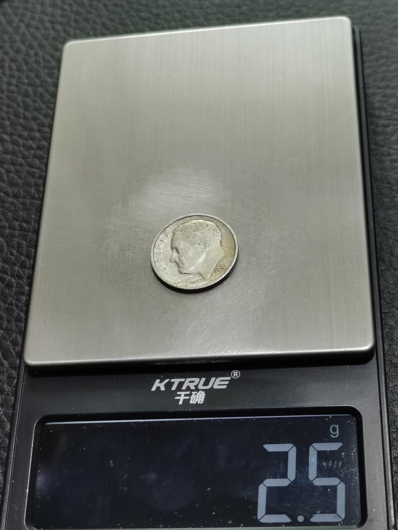 天下钱庄专场欢迎参拍 美国10分银币